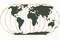 World Map Gold Lines Poster Print by Chris Paschke - Item # VARPDX53223